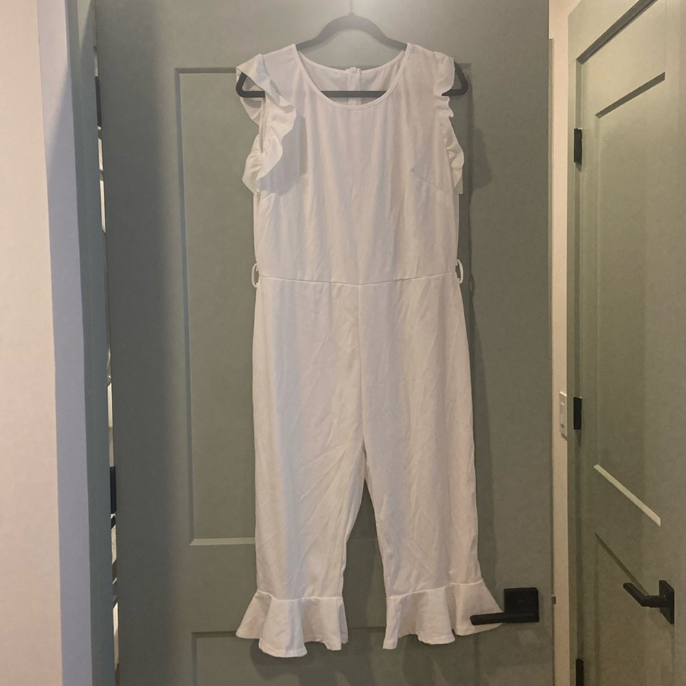 White jumpsuit